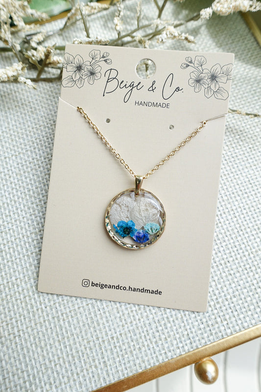 Blue Hyd Necklace