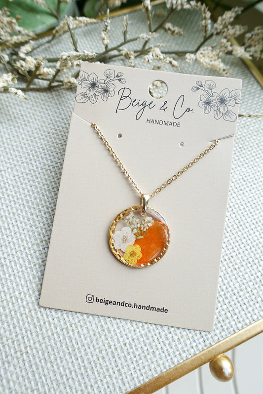 Cosmo Orange Necklace