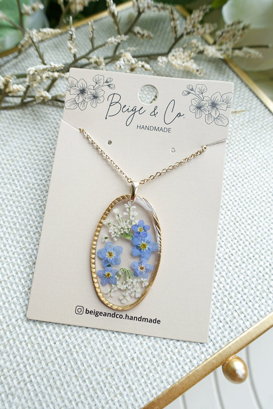 Forget Me Not Neclace