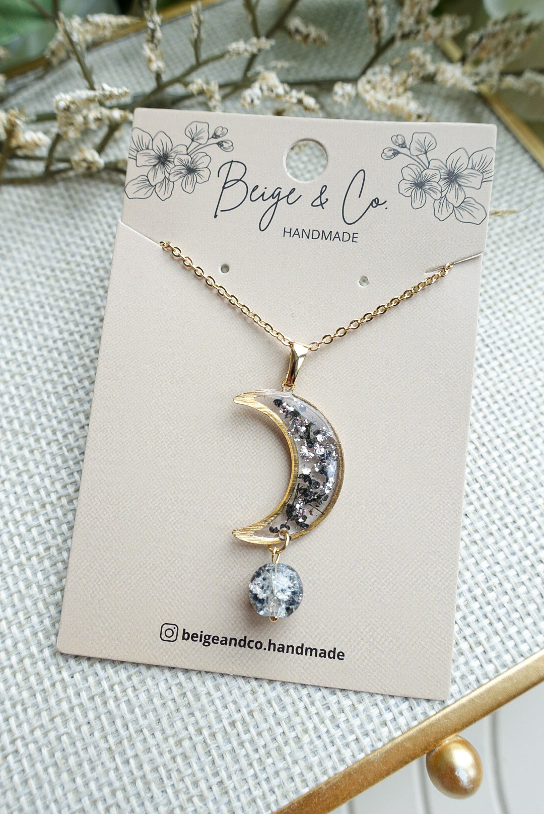 Black Moon Necklace
