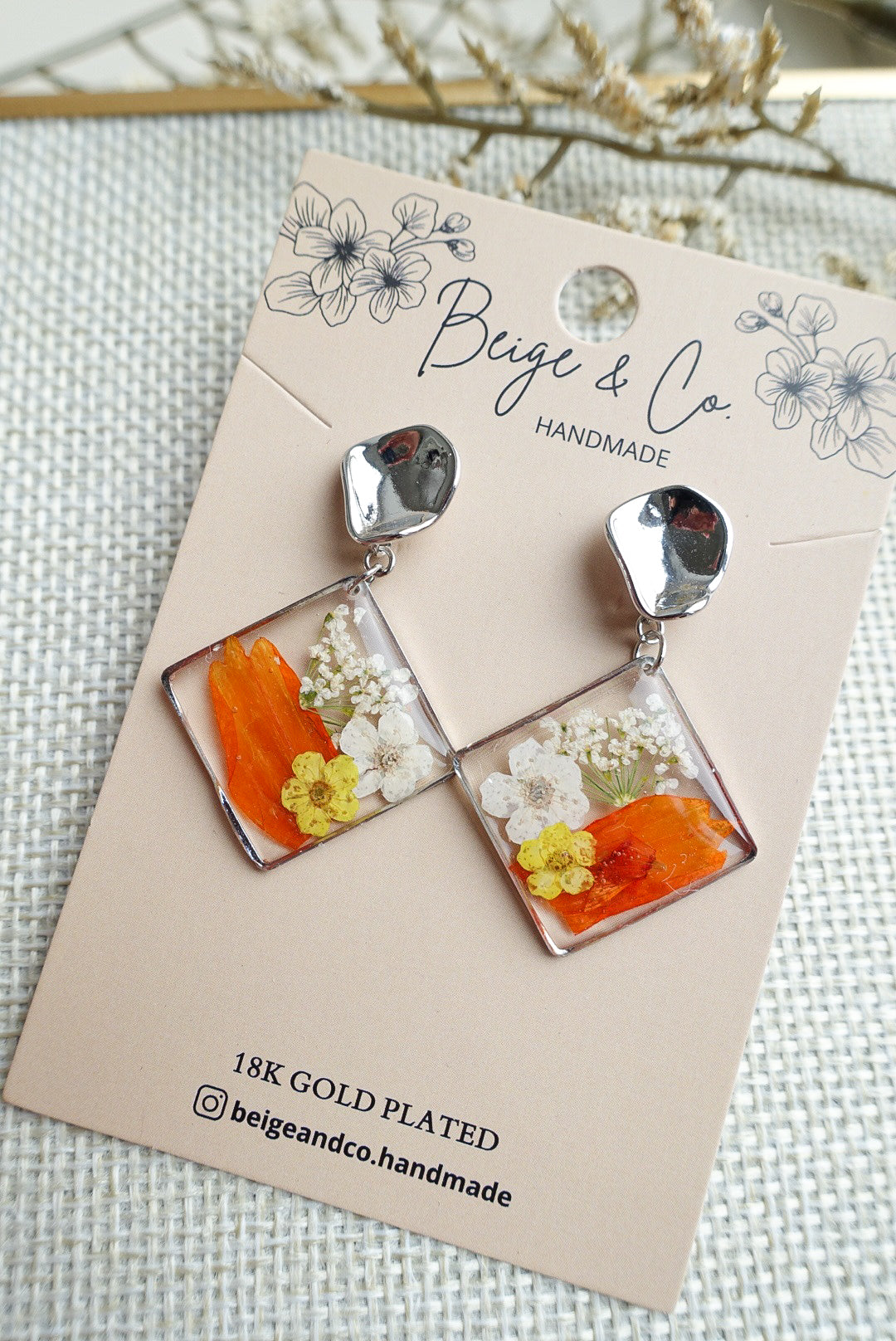 Cosmos Orange Silver