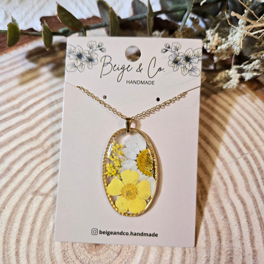 Sunflower Necklace