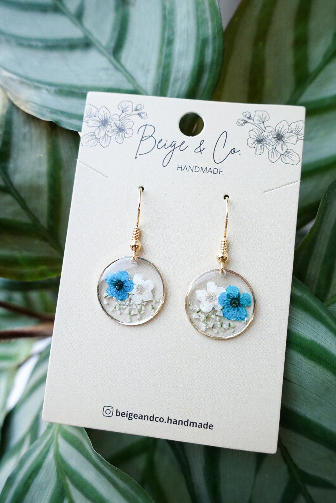Cute Flowers Blue