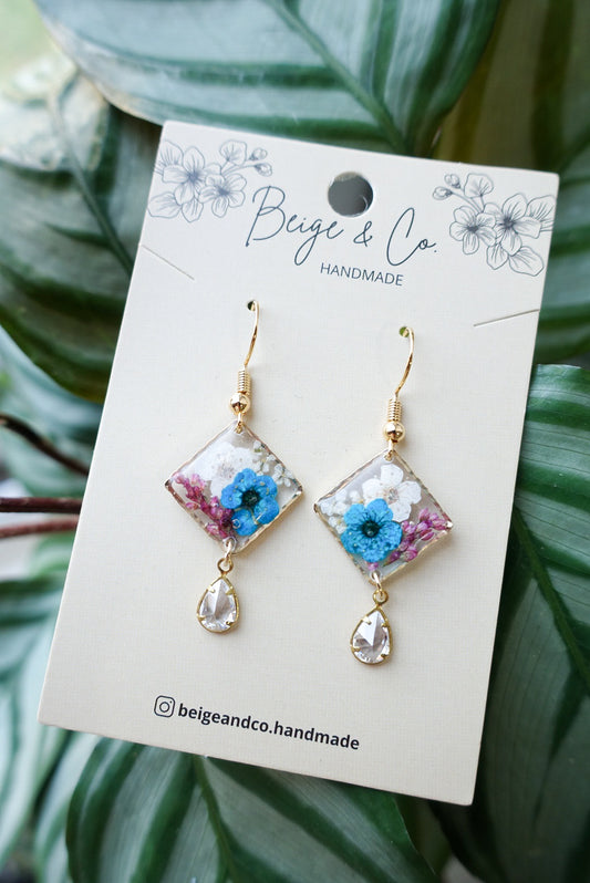 Sparkly Garden Blue