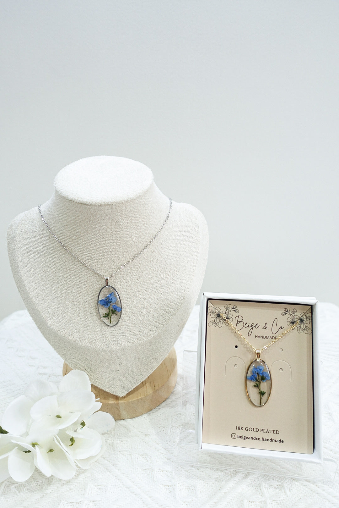 Forget Me Not Necklace
