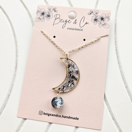 Black Moon Necklace