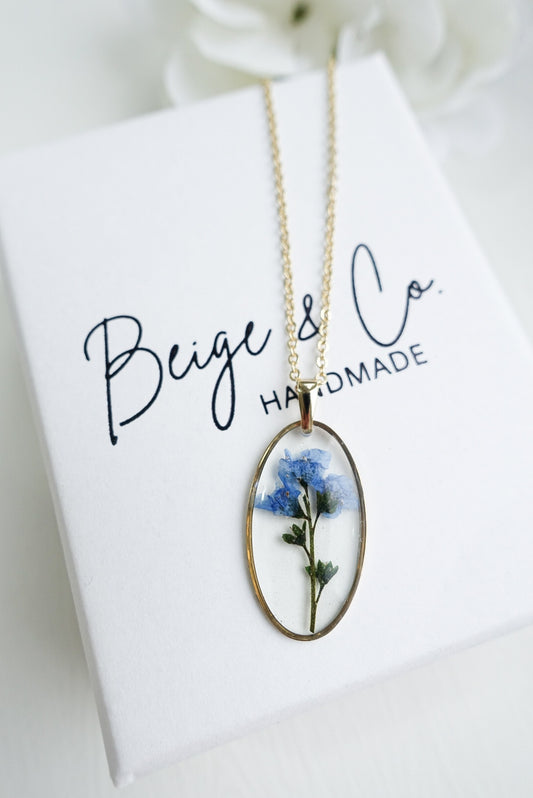 Forget Me Not Necklace